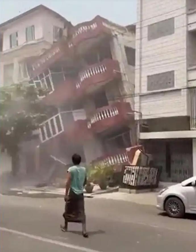 缅甸发生7.9级地震
