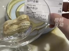 花生壳里塞冰淇淋卖28一个 引起网友热议！
