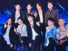 F4在五月天演唱会合唱《流星雨》 具体什么情况？