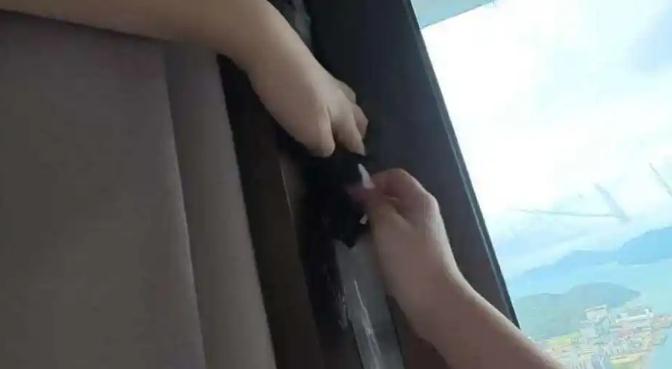 女生住60层以上遇台风 半夜被晃醒