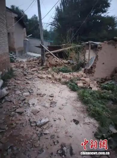甘肃陇西发生5.6级地震
