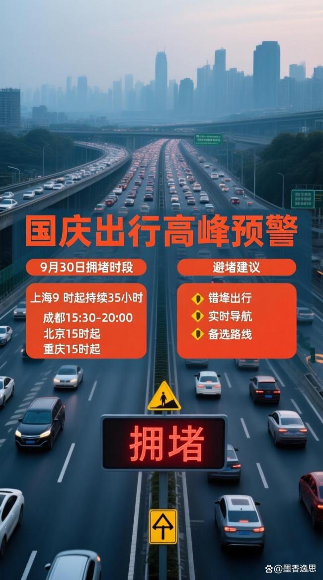 直击全国多地出城高峰